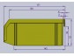 Дополнительная секция стеллажа разборного для ящиков V-4 (8 ячеек)